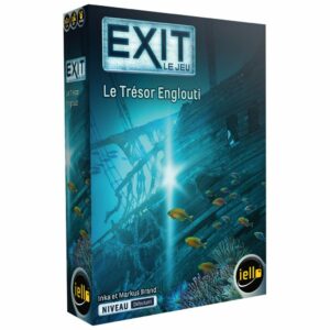 Visuel de face du jeu EXIT le trésor englouti