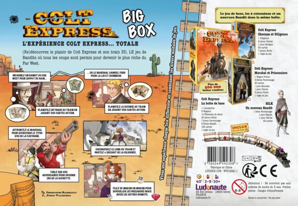 Colt Express - Big Box vue arrière boîte