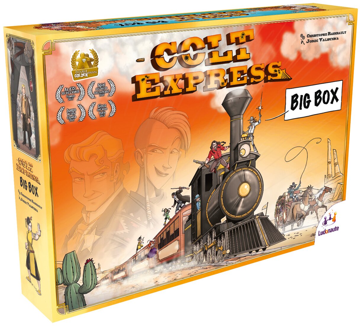 Colt Express - Big Box vue devant boîte