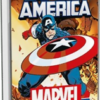 vue de face de la boite Marvel Champions - Captain America