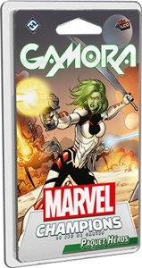 vue de face du jeu Marvel Champions - Gamora