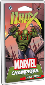 vue de face de Marvel Champions - Drax