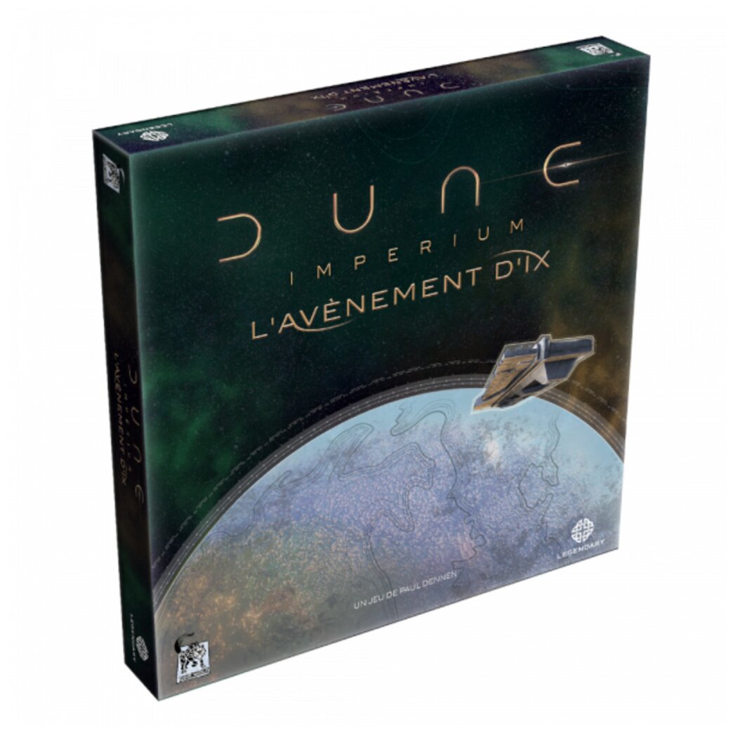 vue de la boite Dune Imperium - L'Avènement D'Ix