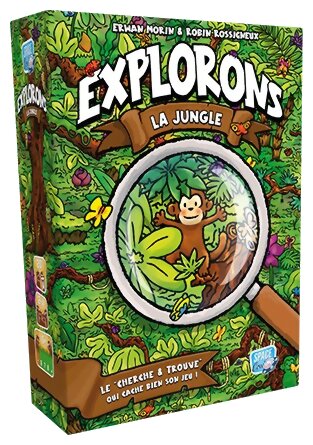 boite du jeu Explorons La Jungle