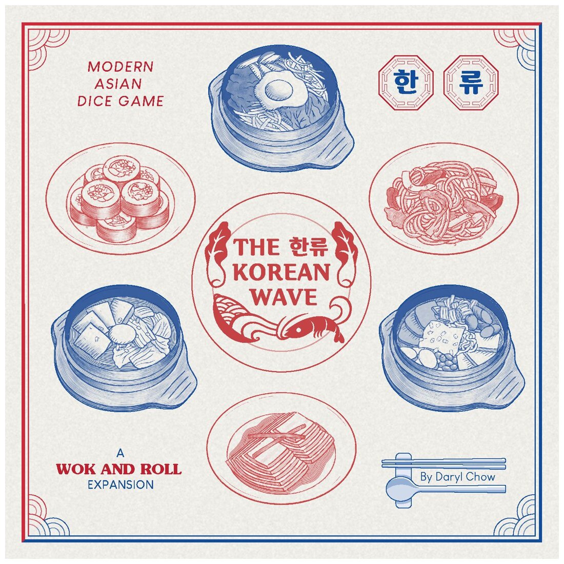 vue de la boite du jeu Wok And Roll - The Korean Wave