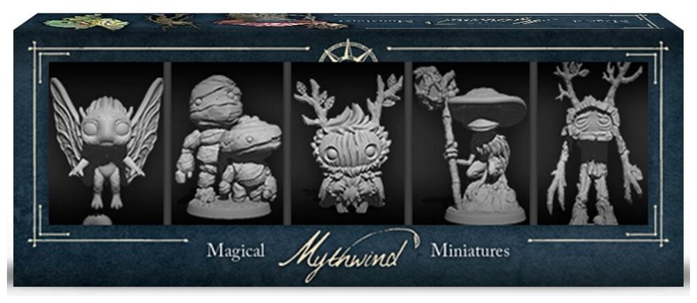 vue de face de la boite Mythwind - Magical Miniatures