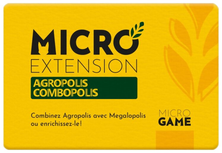 vue de face Agropolis Combopolis - Micro Extension