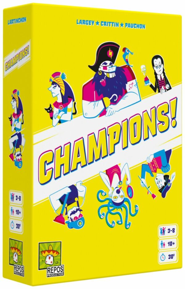 boite du jeu Champions!