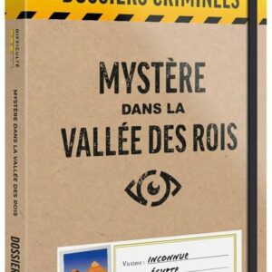 Mystère Dans La Vallée Des Rois Dossiers Criminels