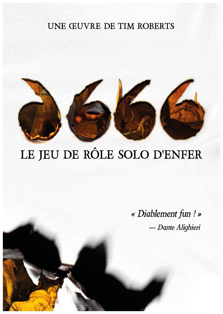 voici le livre du jeu D666 Le Jeu De Rôle Solo D'enfer