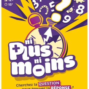 vue de face Ni Plus Ni Moins