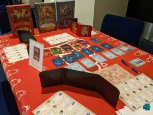 vue table du jeu kronologic