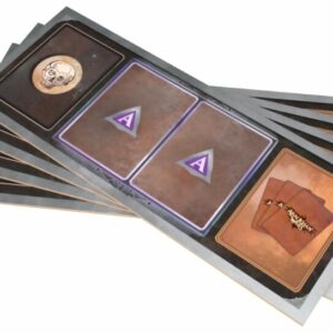 vue de face du jeu AracKhan Wars - Set 4 Plateaux Joueurs