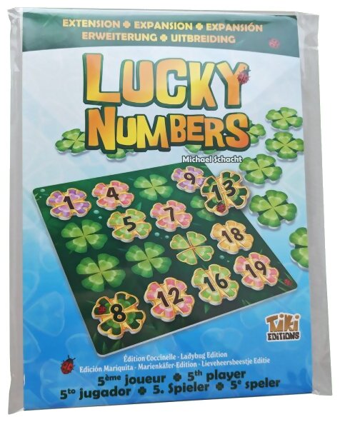 vue de face Lucky Numbers - 5ème Joueur - Vert Foncé