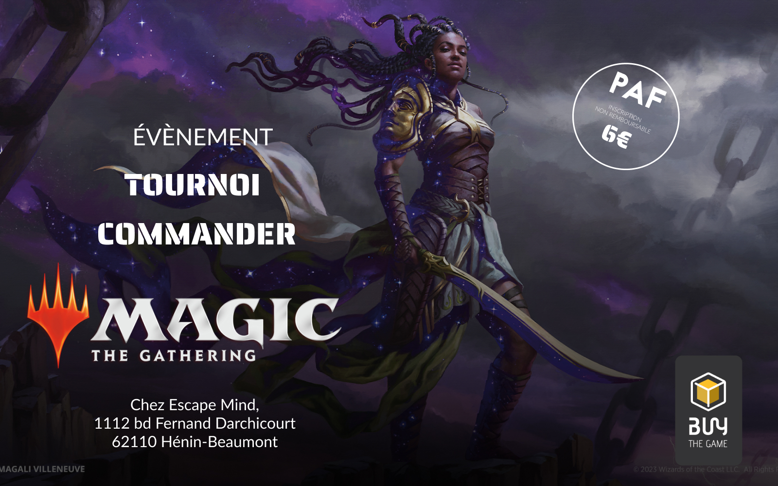 Tournoi Magic: The Gathering Duel Commander
