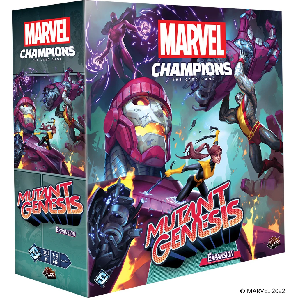 vue de face Marvel Champions : Le Jeu de Cartes - La Genèse des Mutants