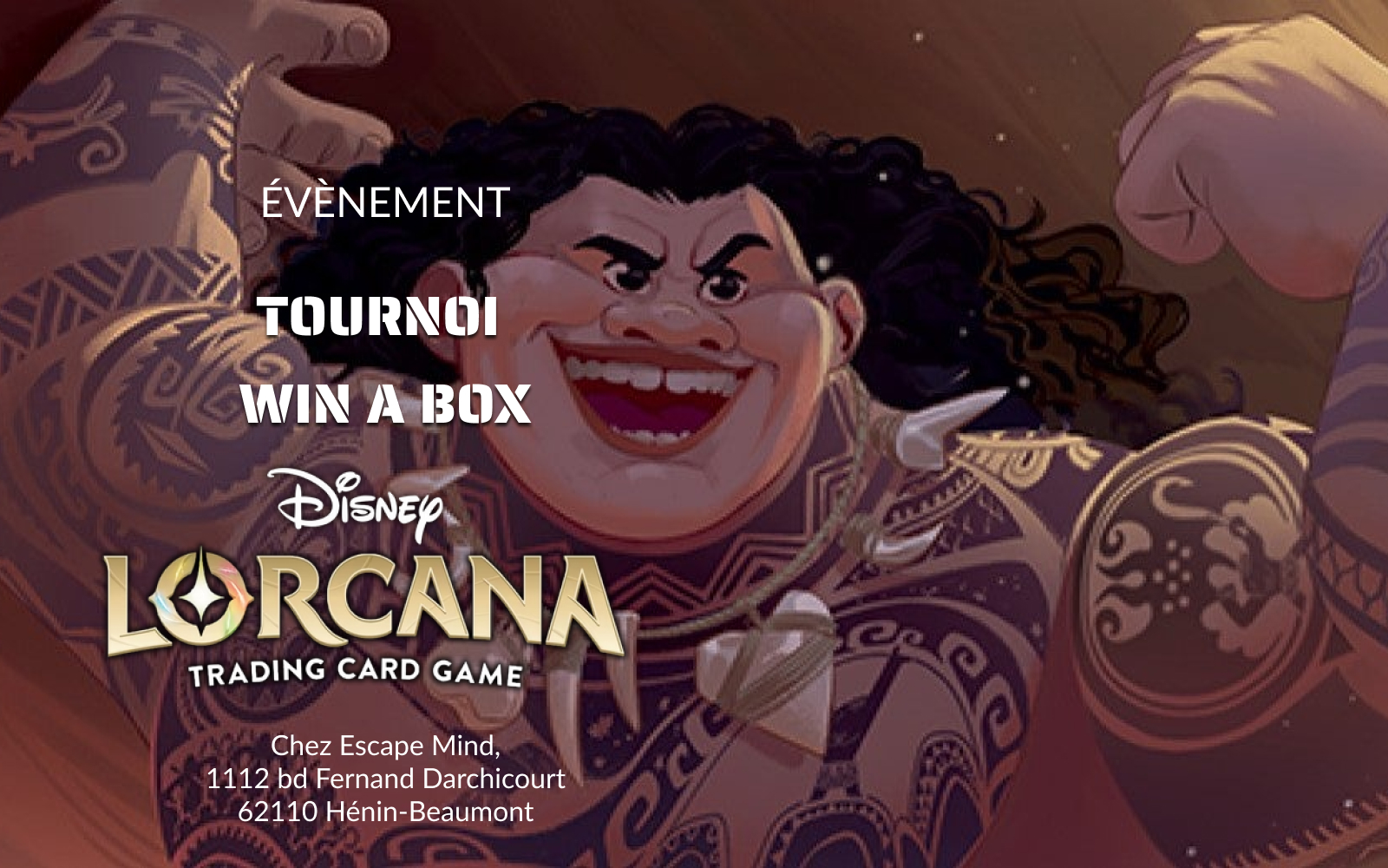 Win a box Lorcana Chapitre 5