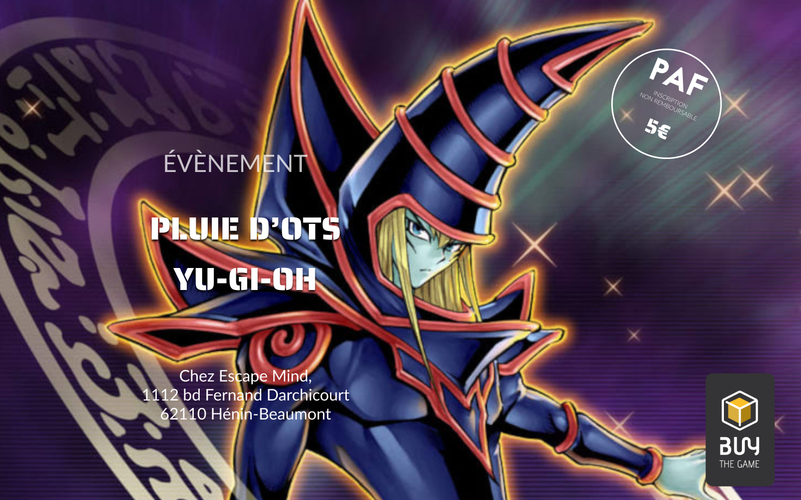 Tournoi pluie d'ots yu-gi-oh