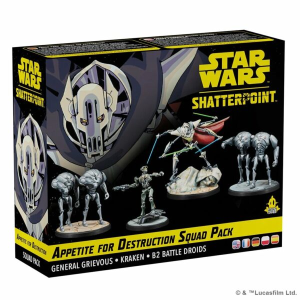 Boite Star Wars: Shatterpoint - Escouade Soif de Destruction