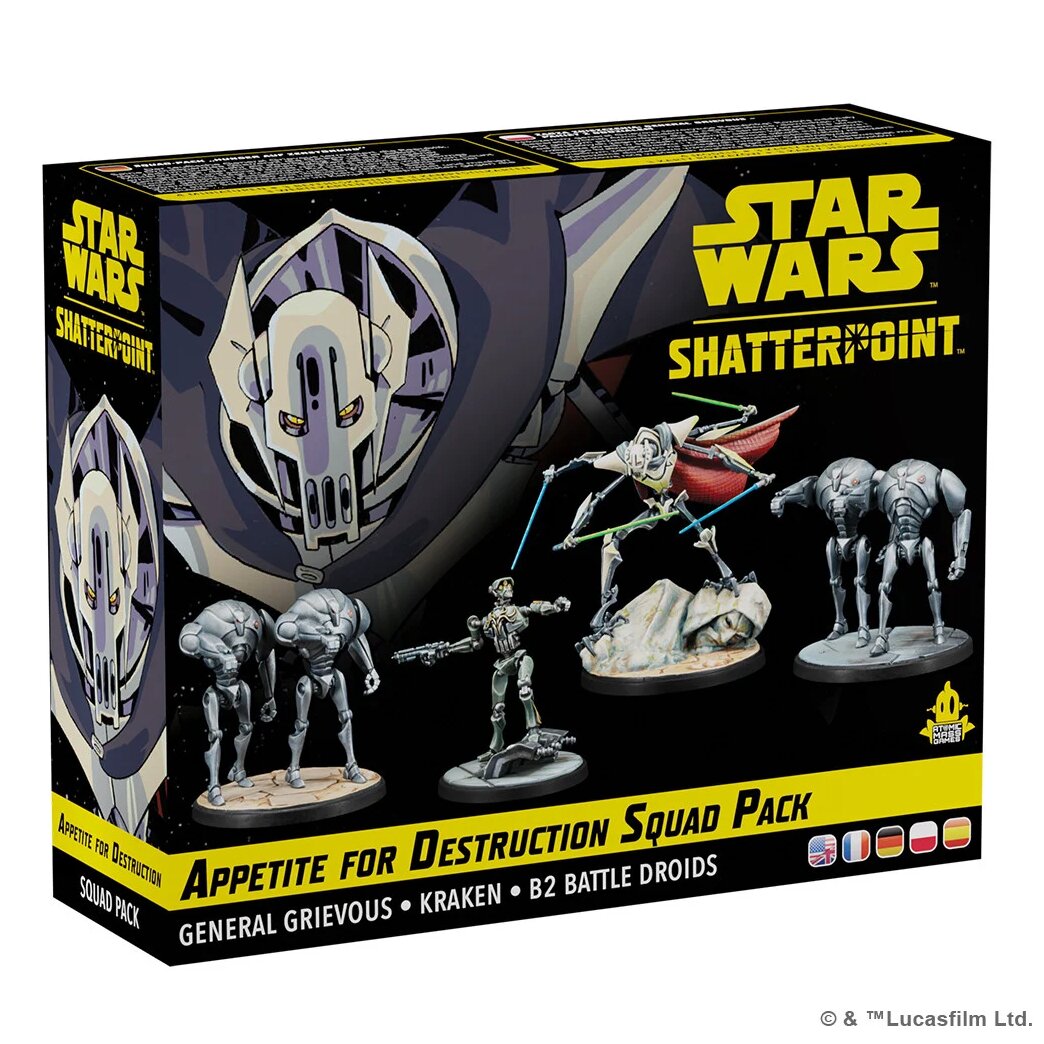 Boite Star Wars: Shatterpoint - Escouade Soif de Destruction