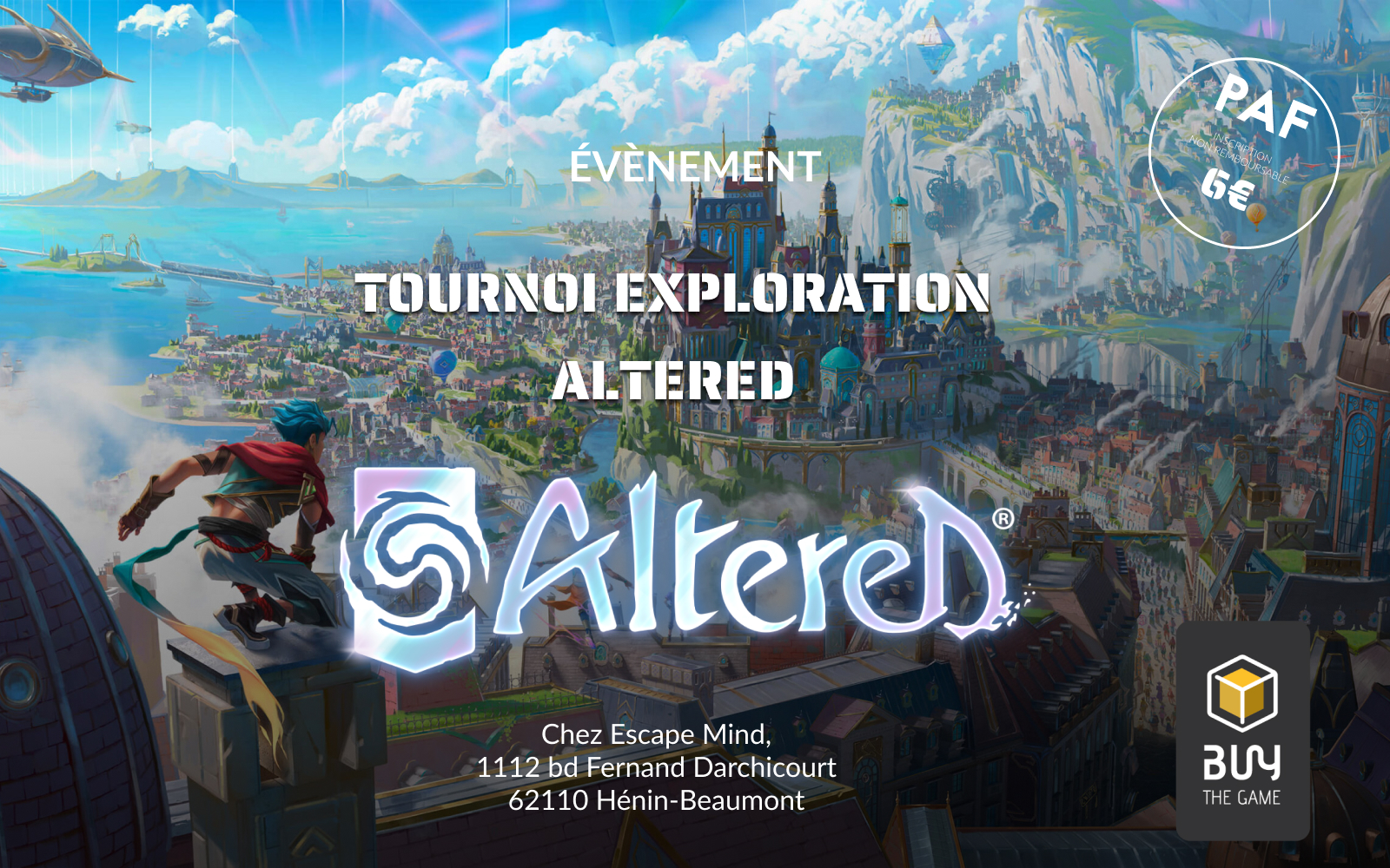 Affiche altered tournoi