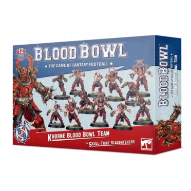 Blood Bowl : Khorne Team - The Skull-Tribe Slaughterers