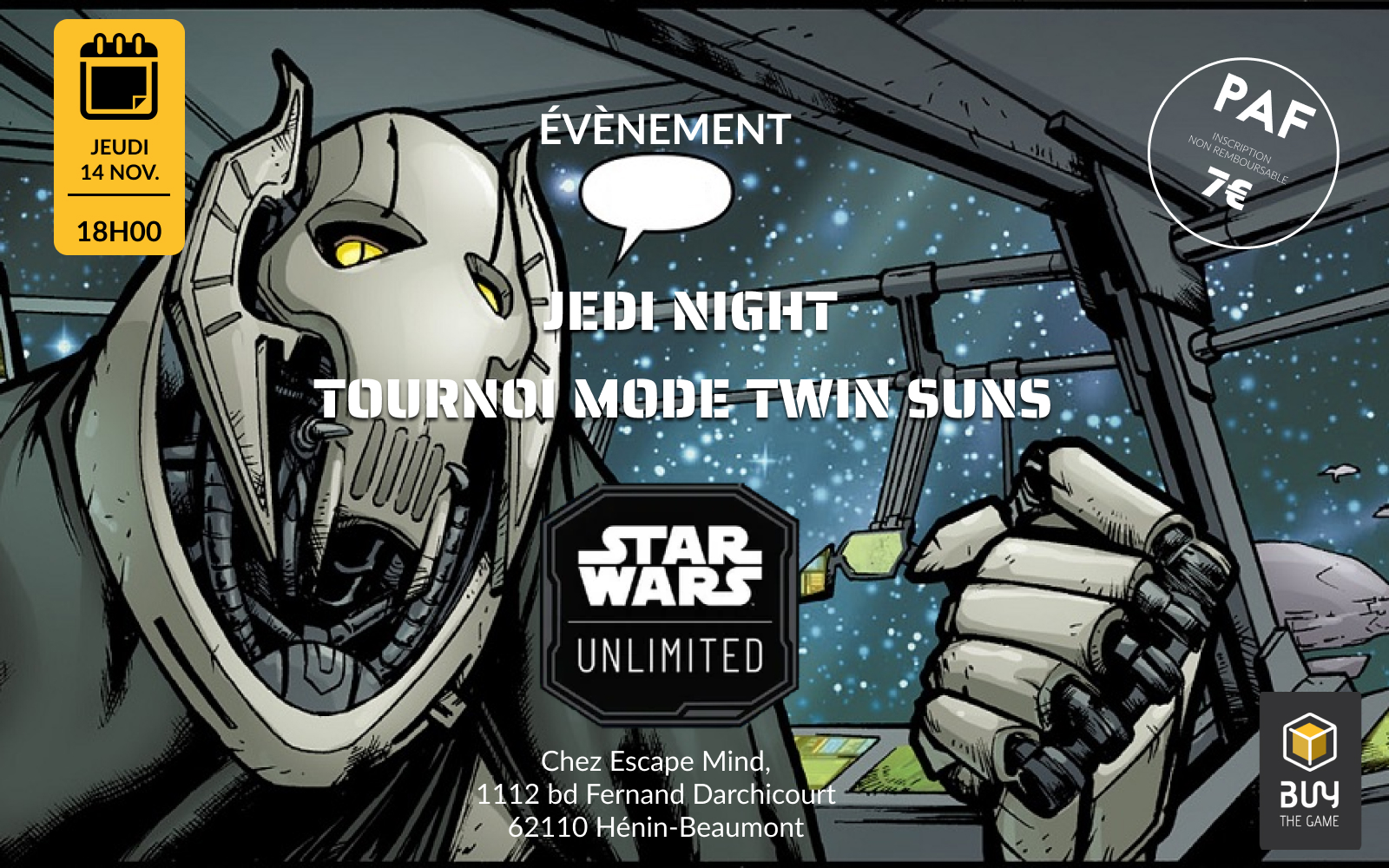 Jedi Night SWU Mode Twin Suns