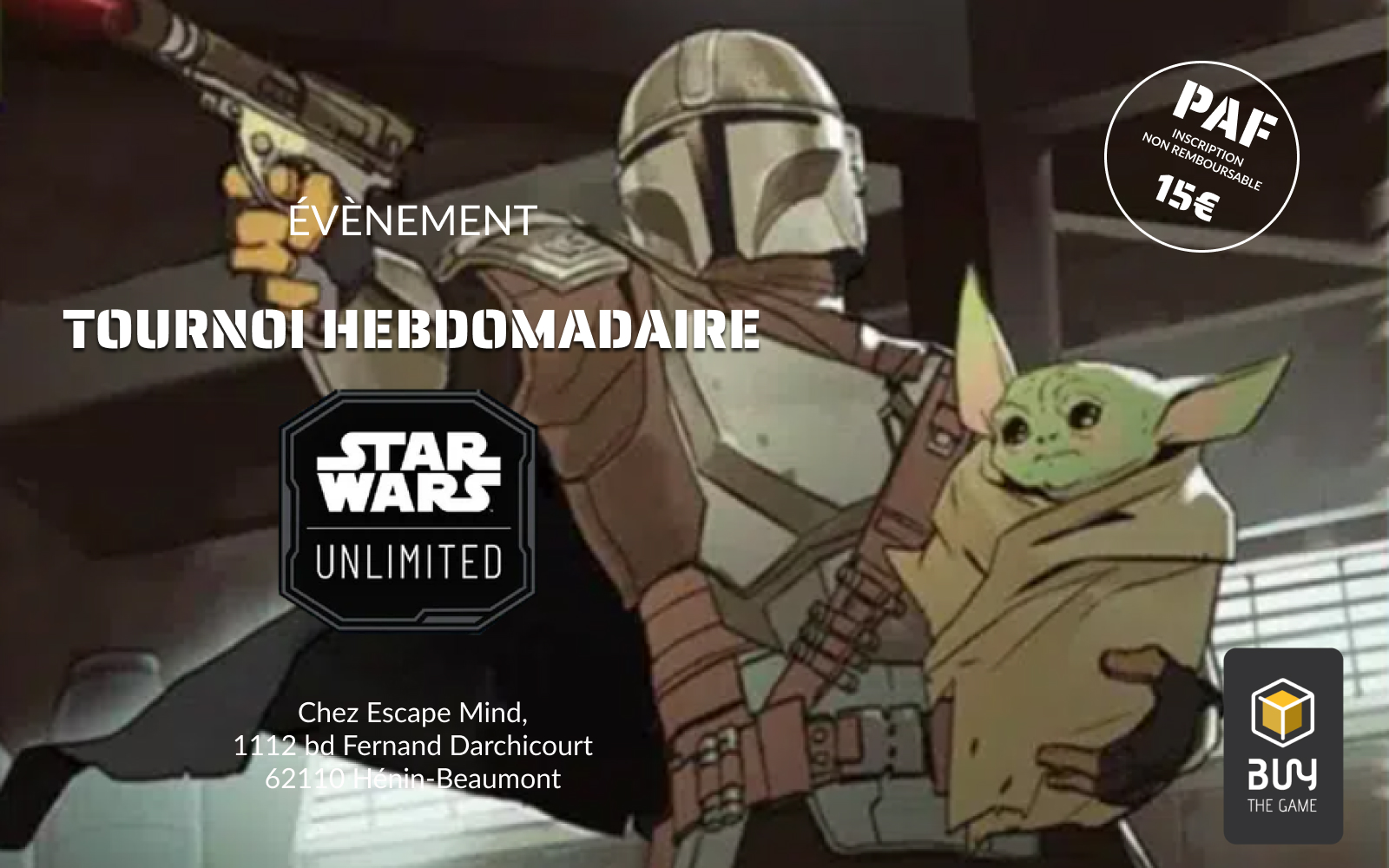 Tournoi hebomadaire Star wars unlimited