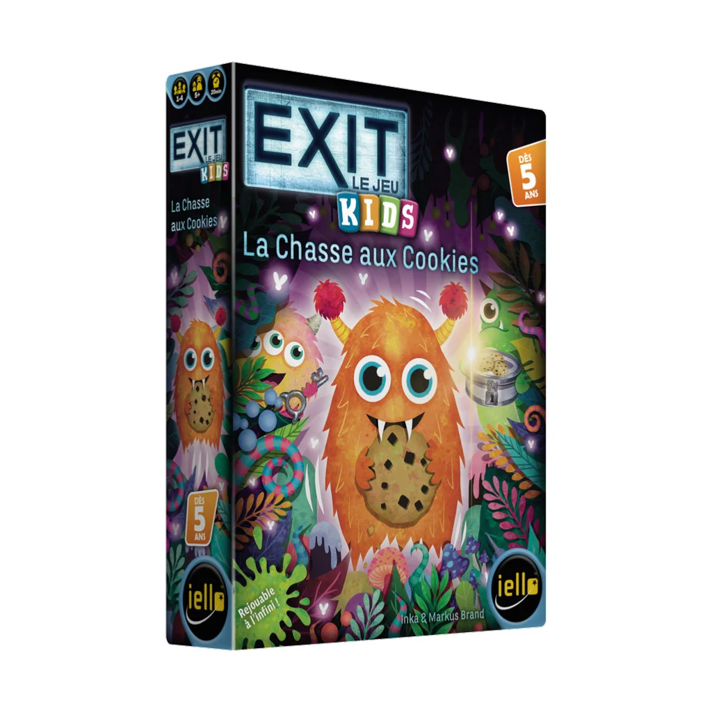 vue de face de Exit Kids : La Chasse aux Cookies