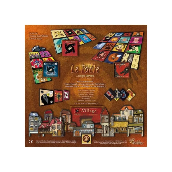 Le Pacte des Loups-Garous de Thiercelieux dos