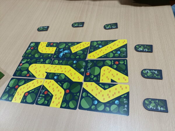 plateau de jeu yellow brick road