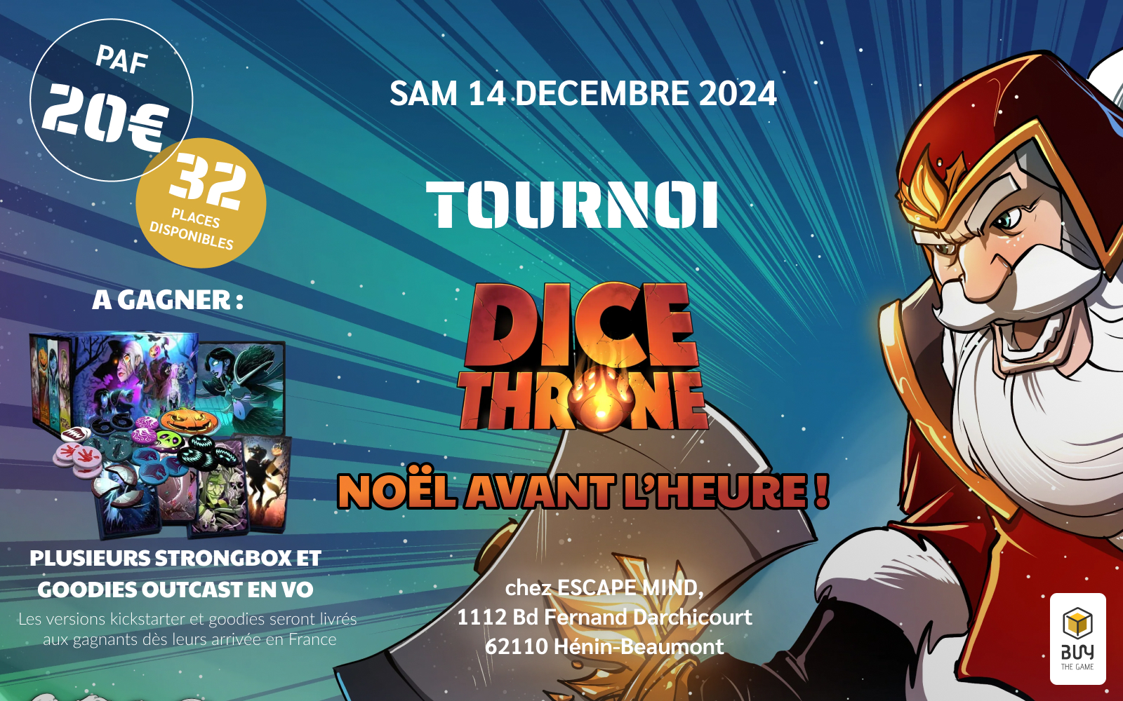 Tournoi Dice Throne : Noël avant l'heure !