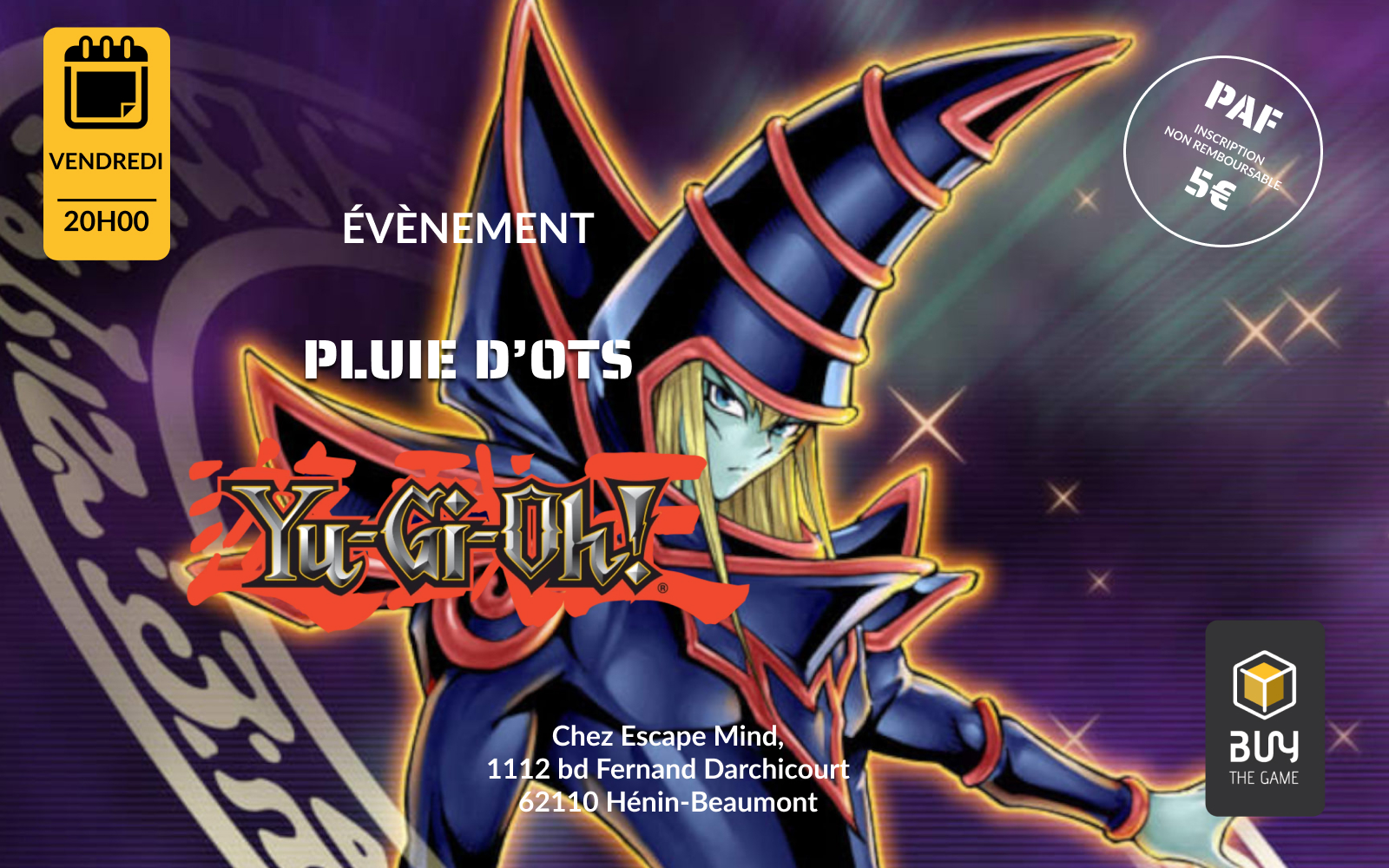 Tournoi Pluie d'OTS Yu-Gi-Oh