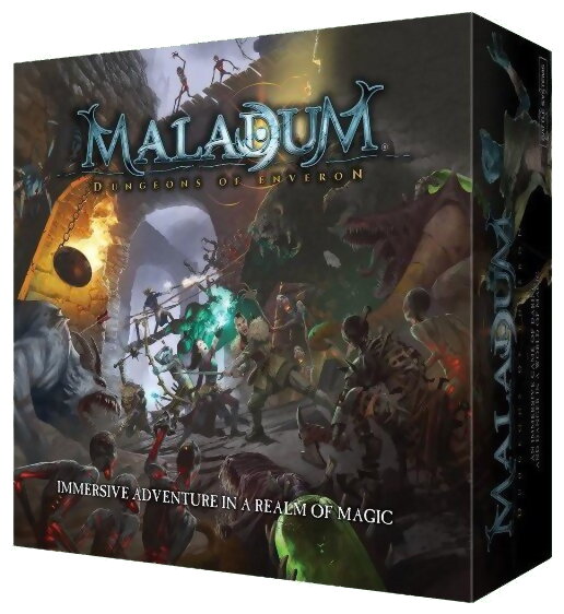 Maladum Dungeons of Enveron boîte