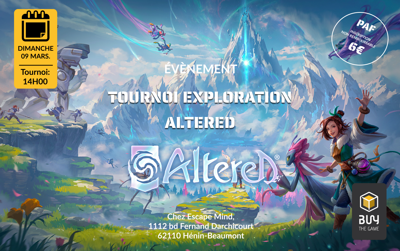 Tournoi expédition - Altered