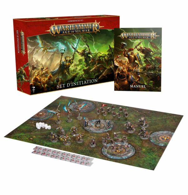 Contenu Warhammer Age of Sigmar – Set d’Initiation