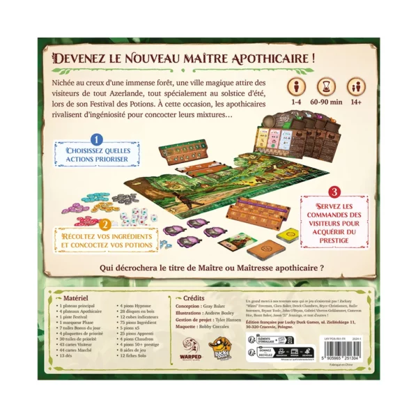 Les Potions d'Azerlande dos