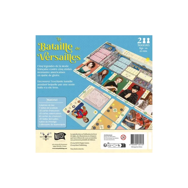 La Bataille de Versailles dos