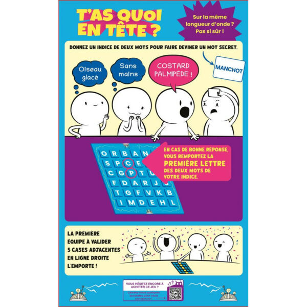 T’as Quoi en Tête ? dos