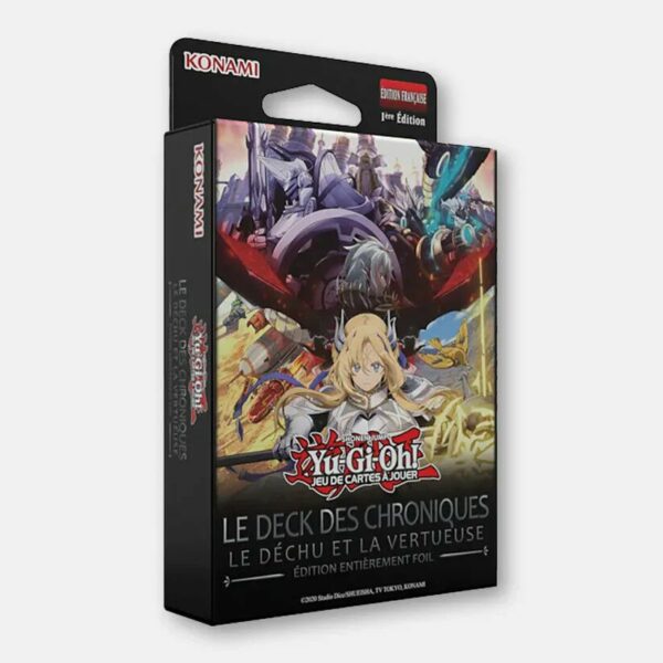 Le deck des chroniques - Le déchu et la vertueuse (Édition entièrement Foil)