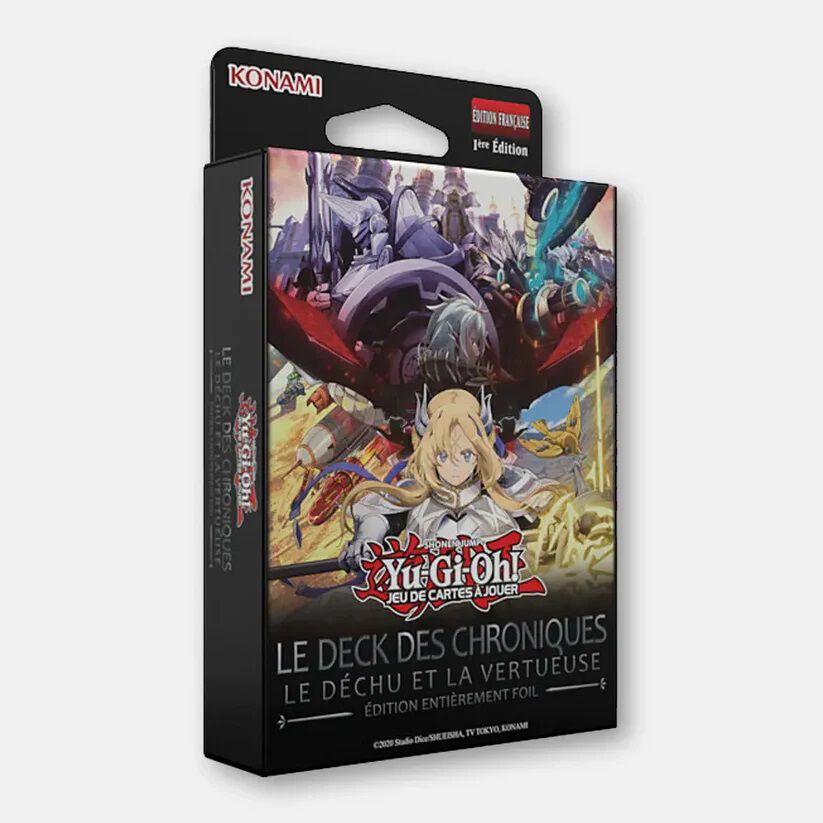 Le deck des chroniques - Le déchu et la vertueuse (Édition entièrement Foil)