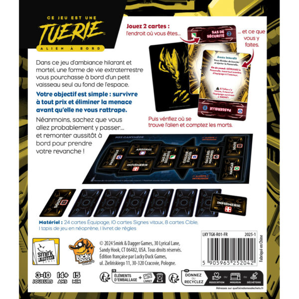 Ce Jeu est une Tuerie - Alien à Bord dos