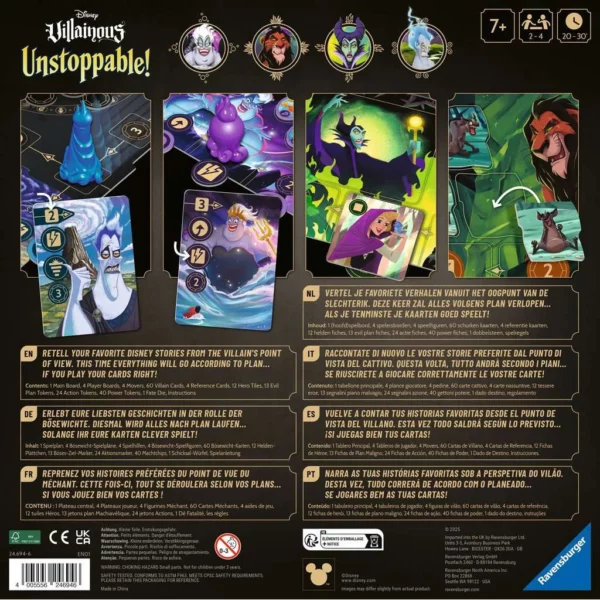 Disney Villainous - Unstoppable ! dos