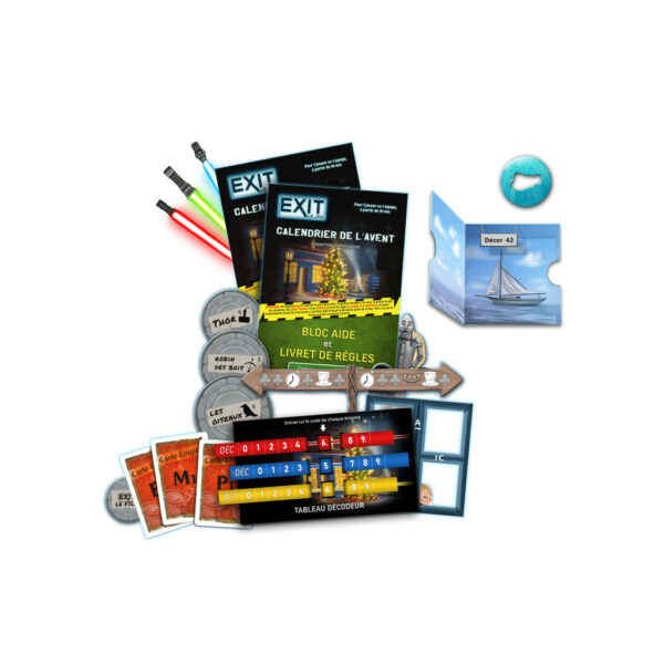 Exit - Calendrier de l'Avent : Disparition à Hollywood contenu