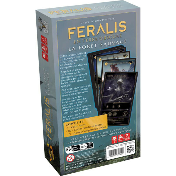 Feralis - En Terres Obscures : La Forêt Sauvage dos