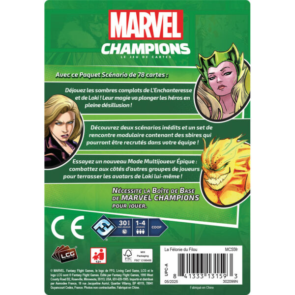 Marvel Champions : La Félonie du Filou dos