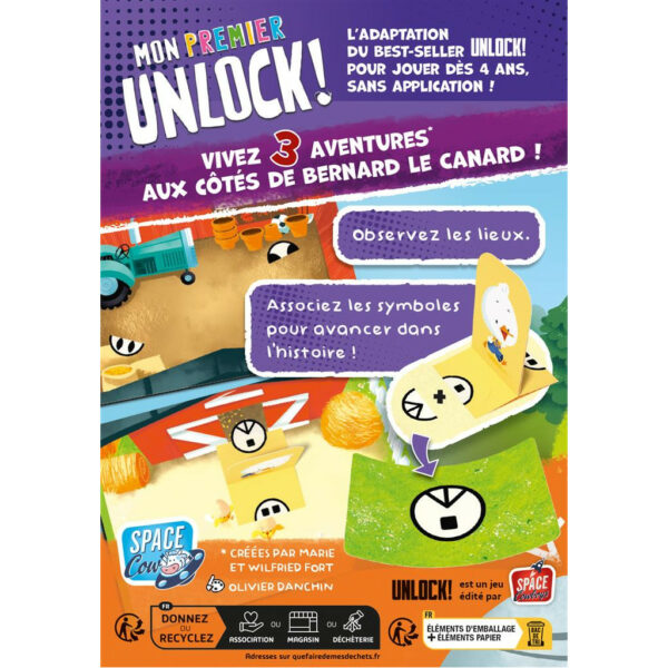 Mon Premier Unlock! : Histoires de Canard dos