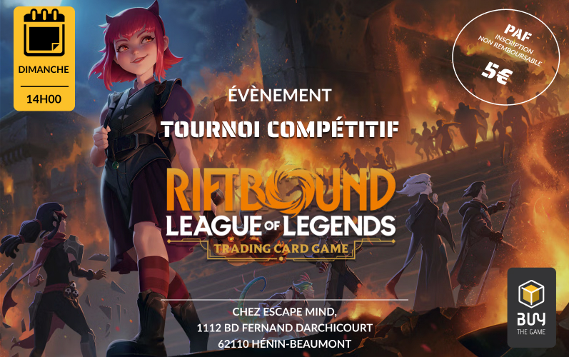 Tournoi Riftbound - League of Legend
