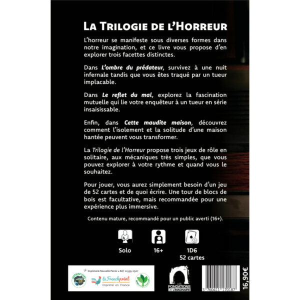 La Trilogie de l’Horreur dos