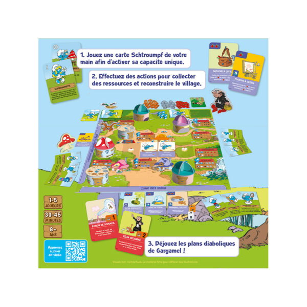 Les Schtroumpfs: Le Village Secret dos